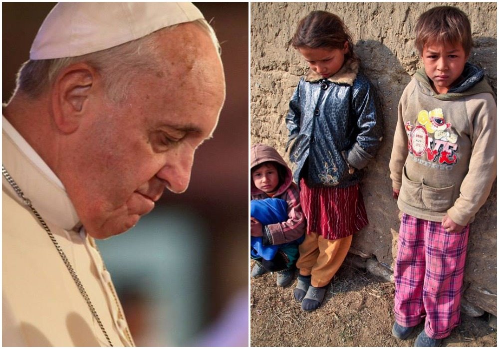 Papież Franciszek podczas pasterki, w mocnych słowach, przestrzega przed obojętnością