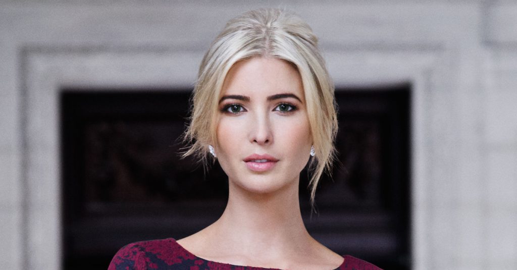 Córka Trumpa póki co będzie... pierwszą damą