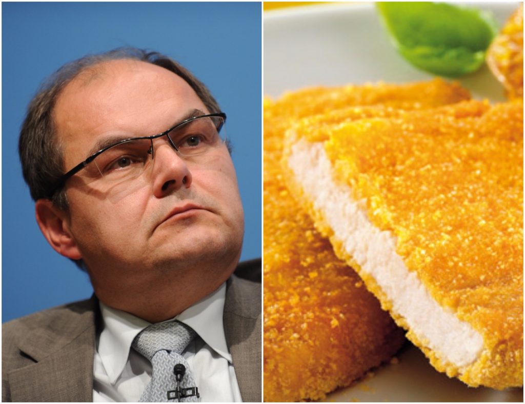 Minister idzie na wojnę z wegetariańskim sznyclem. "Powariowali!"