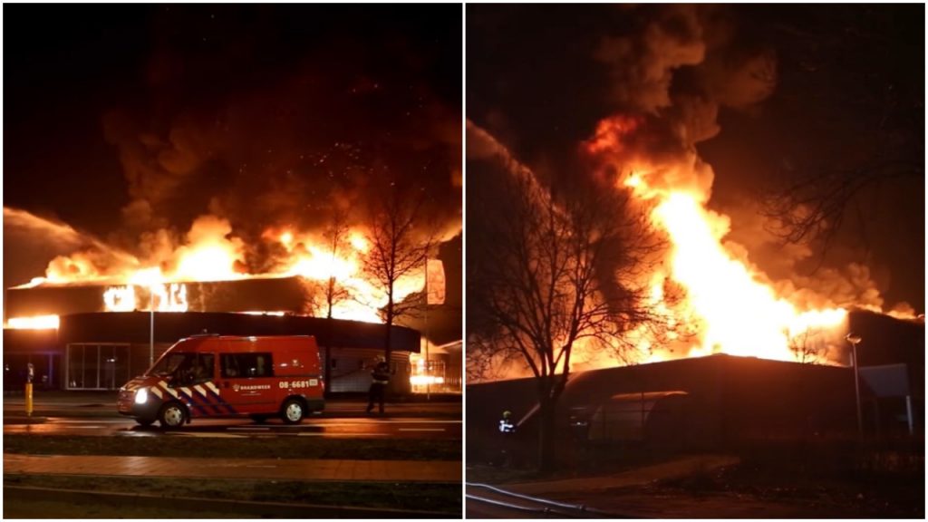 Nowe Centrum Islamskie strawione przez ogień. Oskarżono prawicę (video)