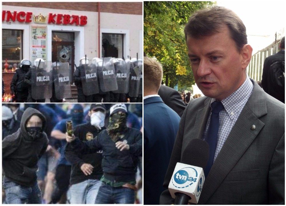 Lewica wściekła po słowach Błaszczaka o zamieszkach pod kebabem. Słusznie czy nie?