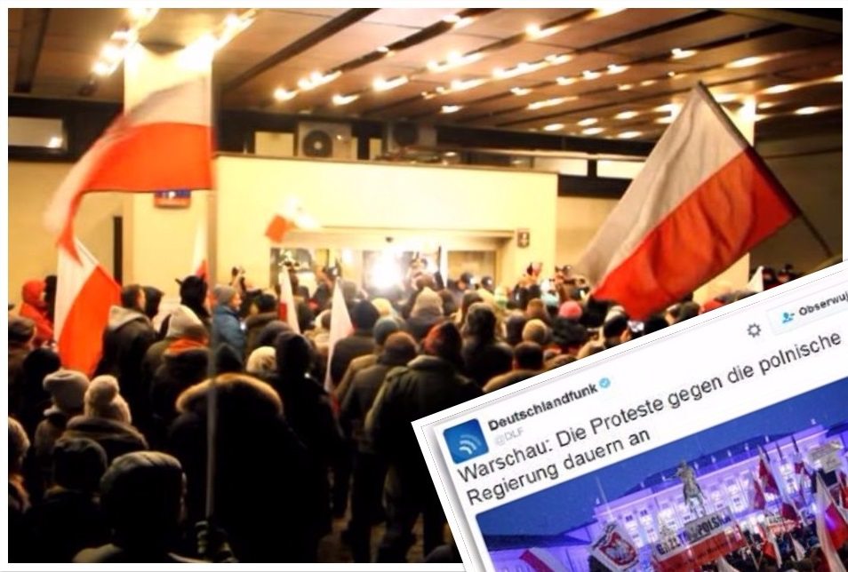 Potężna manipulacja niemieckich mediów nt. sytuacji w Polsce
