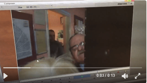 Pilne! Poseł PiS walnął drzwiami dziennikarkę. Wiadomo co ukrył na pewno (VIDEO)