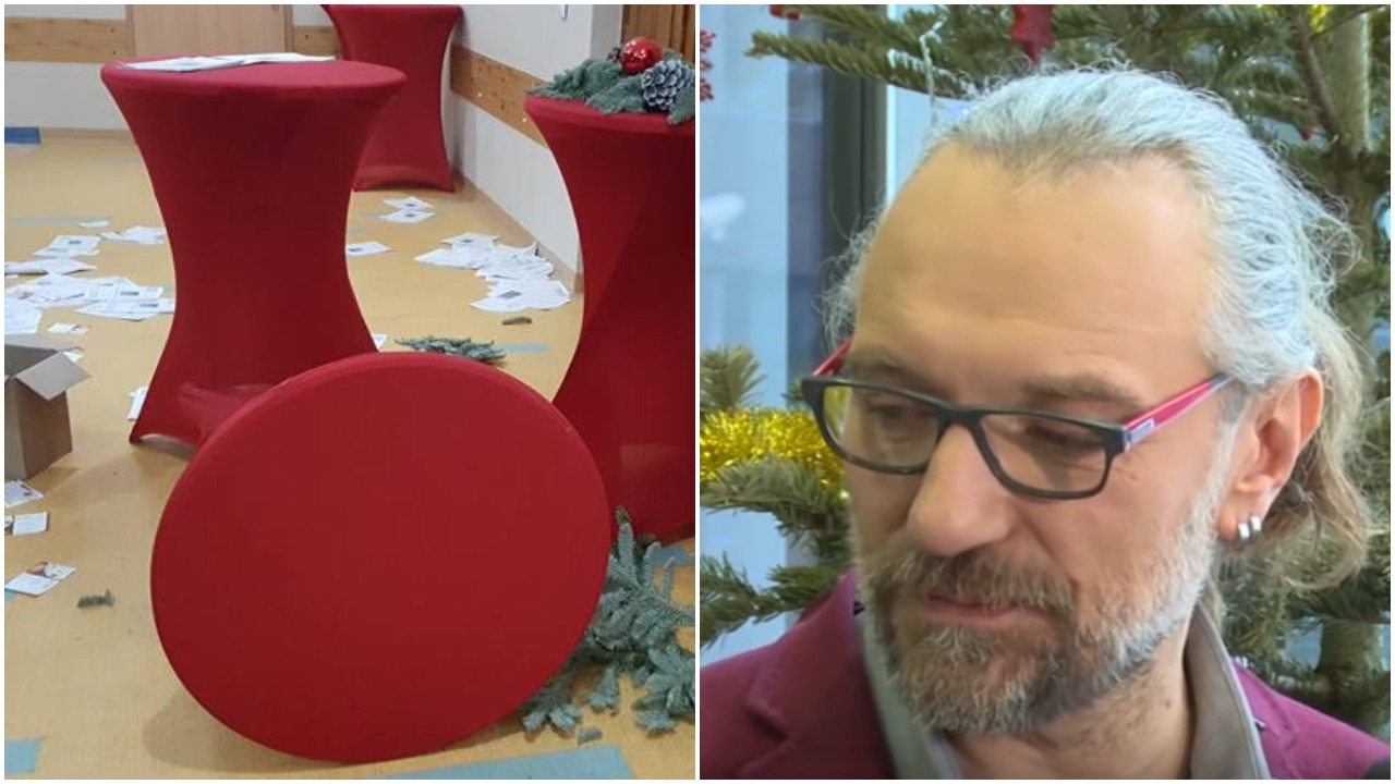 Bitwa na spotkaniu z Kijowskim, kije bejsbolowe, lokal zdemolowany (ZDJĘCIA)