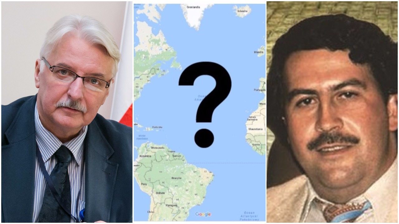 Coś niebywałego. Waszczykowski deklaruje, że rozmawiał z... państwem "San Escobar"