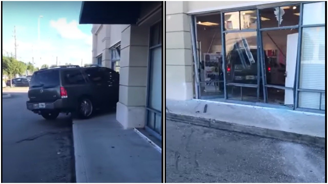 T-Mobile wściekł klientkę, więc... staranowała ich salon i zaparkowała w nim auto (video)