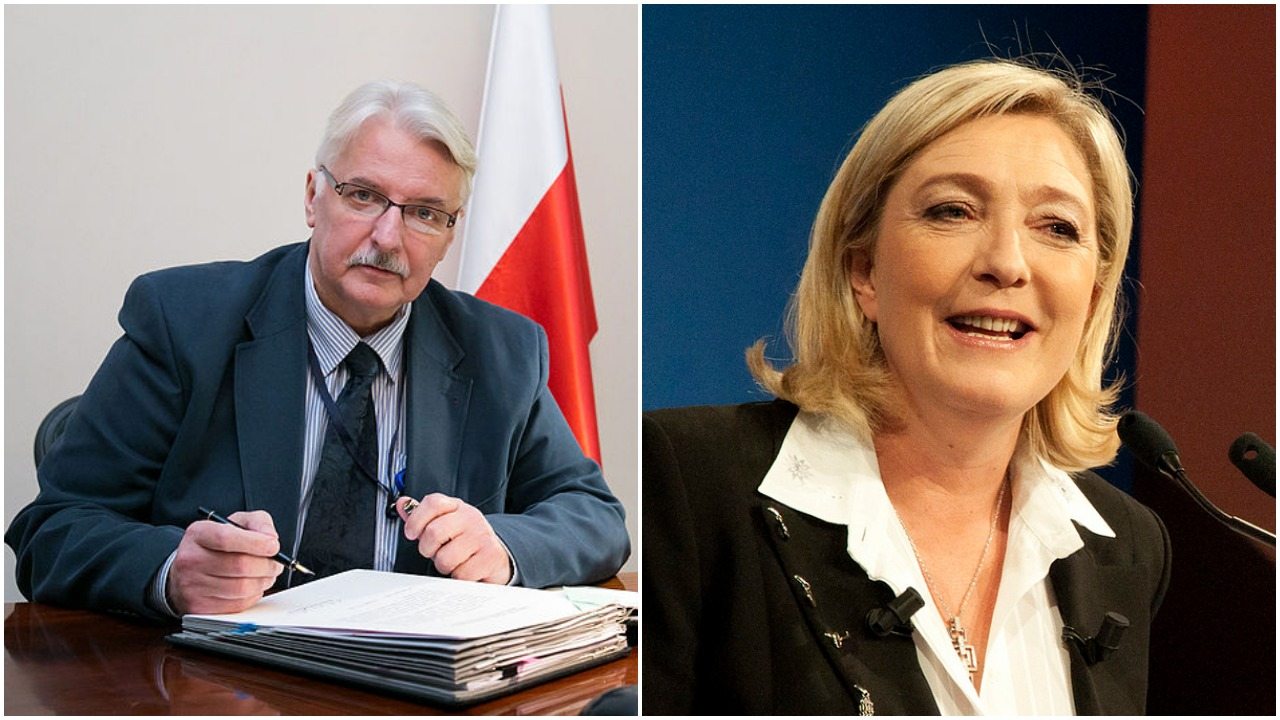 Waszczykowski spotkał się z Le Pen. Co wywnioskował ze spotkania?