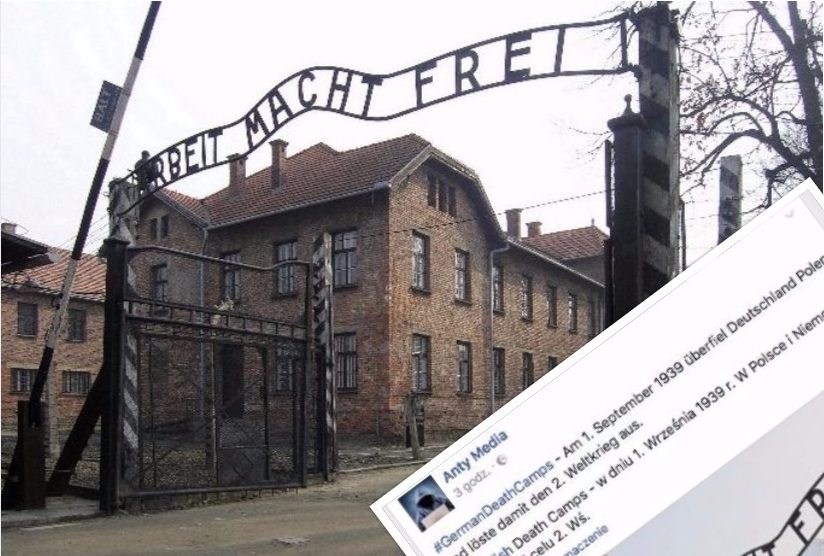 Skandaliczne zachowanie Facebooka. Na siłę przekonuje, że obozy śmierci były polskie!