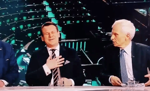 Poseł PiS wybuchł śmiechem... słysząc nazwisko eksperta (VIDEO)