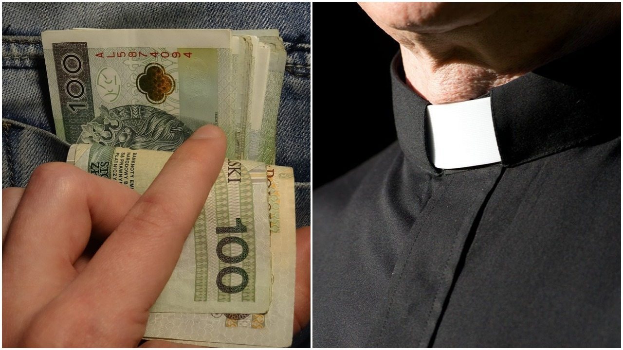 Takiej kolędy jeszcze nie było. Kucharka i kościelna błogosławiły i zbierały pieniądze