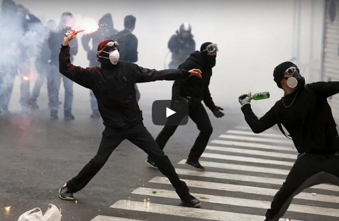 Co tam się dzieje? Chaos i prawdziwa wojna domowa na ulicach USA (video)