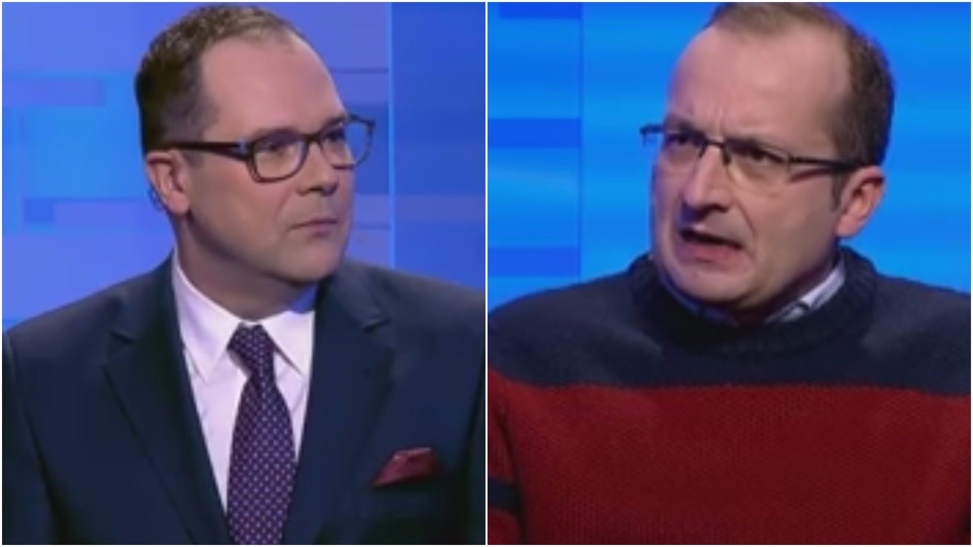 Górski dzieli się skrajnie radykalnymi poglądami. Dziennikarz jak wryty (video)