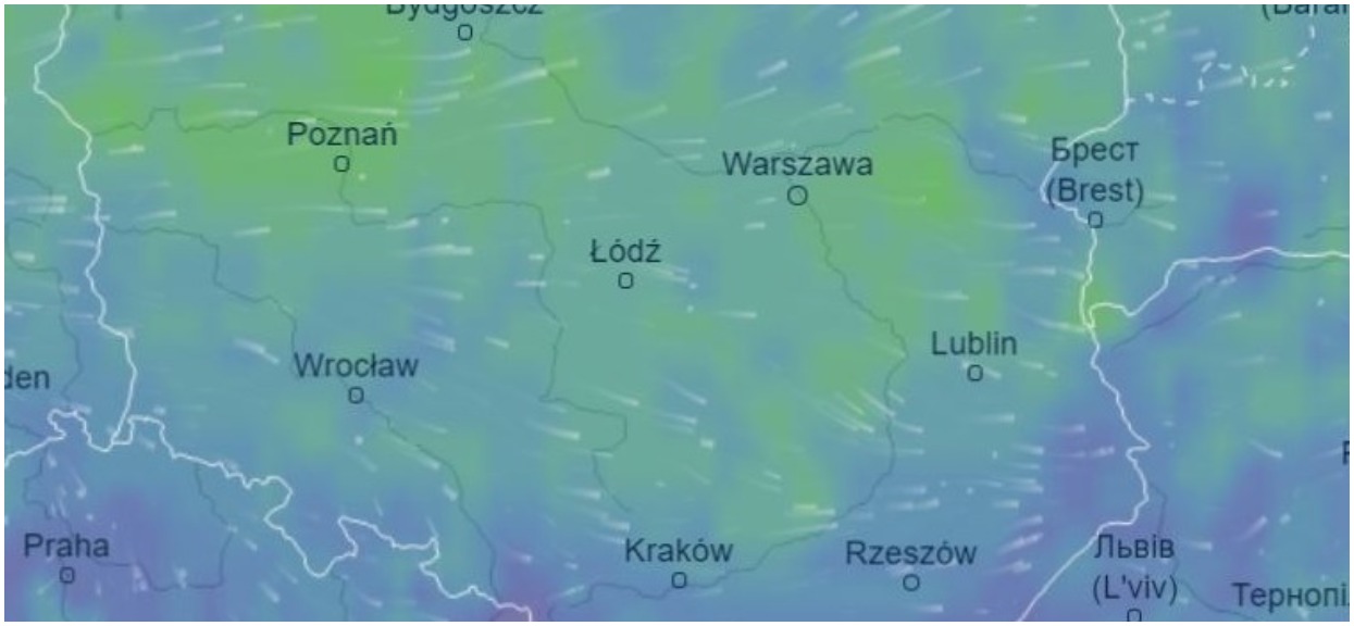 Takich anomalii w pogodzie Polacy jeszcze nie widzieli. Na zachodzie Polski ścisnął mróz, wszystko przez front polarny
