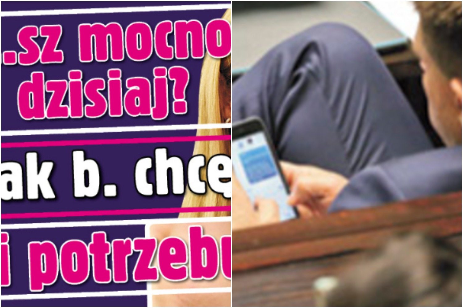 Gorące SMS-y na posiedzeniu Sejmu znów uderzają w Petru i Schmidt "*****sz dziś mocno?" (FOTO)