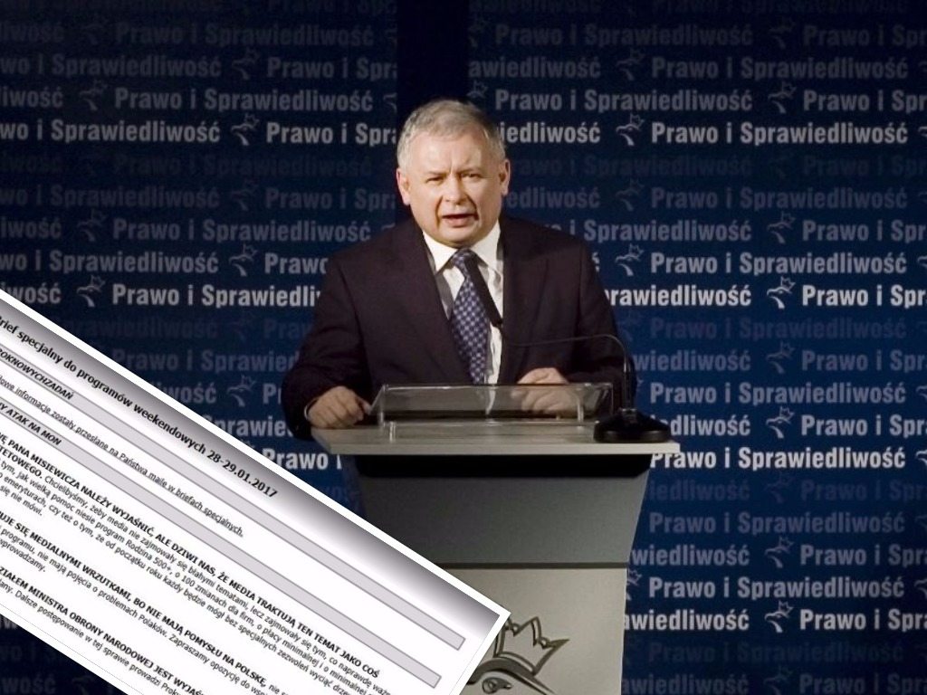 Kompromitujący wyciek PiS. Własne zdanie nie jest mile widziane (ZDJĘCIA)