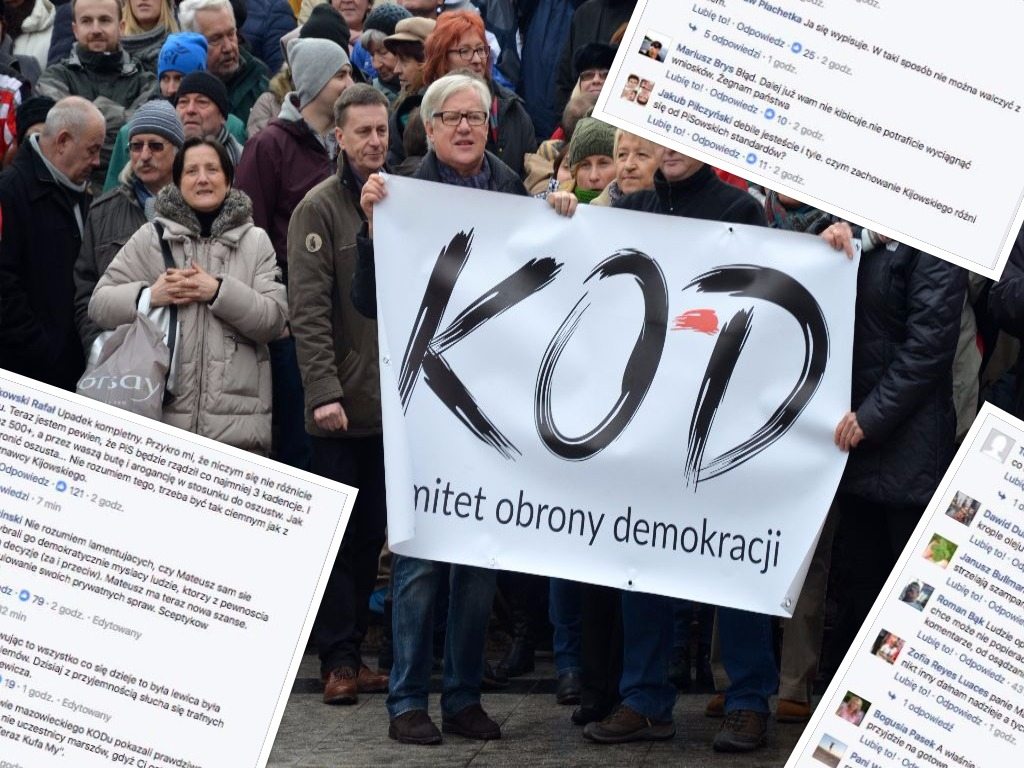 Po tej decyzji KOD dramatycznie traci poparcie. Takiego hejtu jeszcze nie było