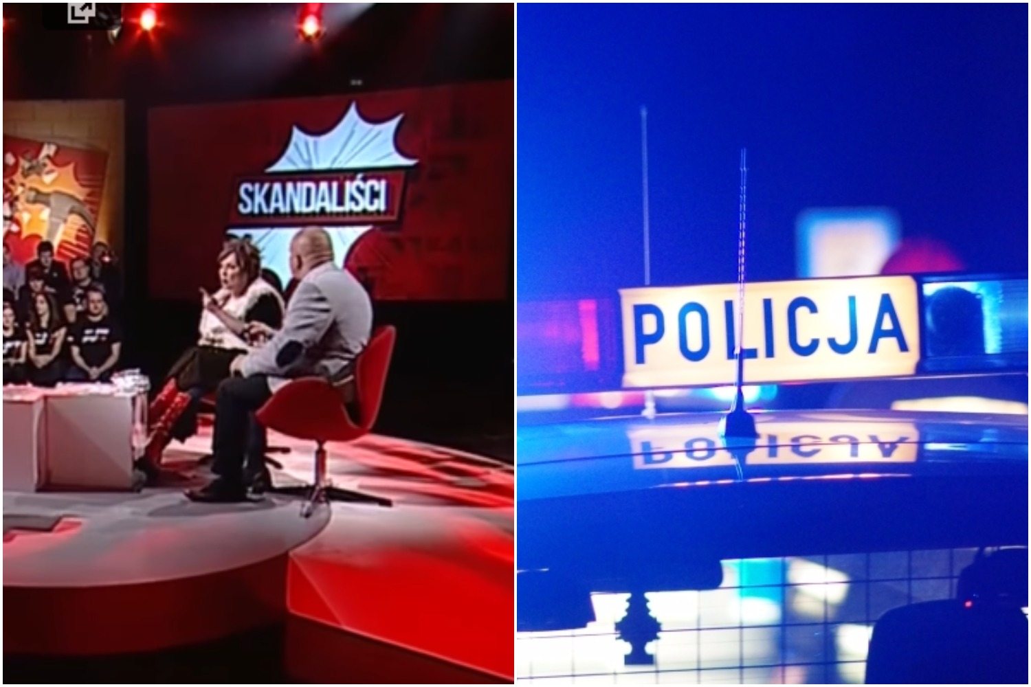 Zadyma w budynku Polsatu po "Skandalistach"! Wezwano policję. "Rzucił się na mnie z piąchą!", "Naćpana albo pijana!"