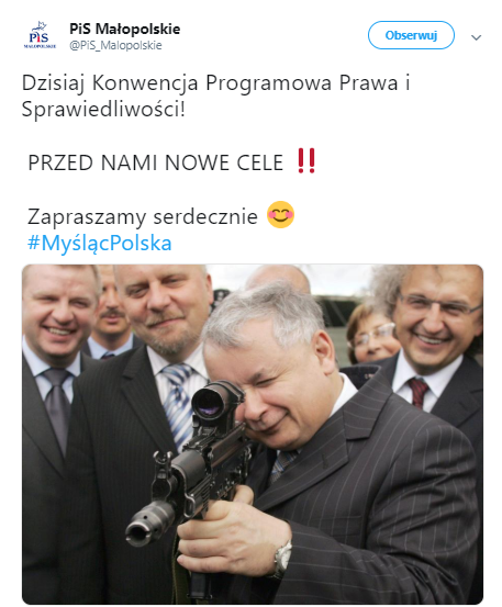 Oburzające zaproszenie PiS na partyjną konwencję. Polecą za to głowy?