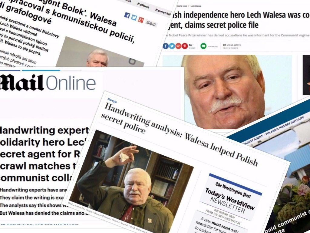 Wyniki ekspertyzy IPN niszczą międzynarodową reputację Wałęsy. Światowe media bez hamulców