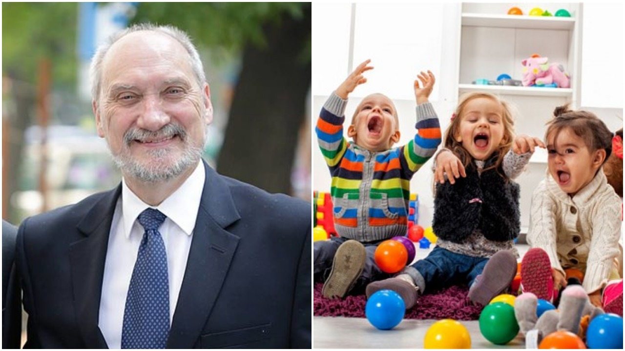 Przesada! Tablica ku czci Macierewicza odsłonięta w... żłobku (zdjęcia)