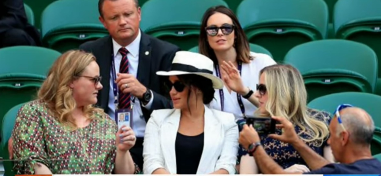 Meghan Markle wywołała skandal na Wimbledonie. Interweniowała ochrona, Brytyjczycy w szoku