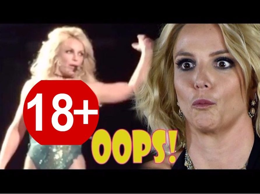 Potężna wpadka Britney Spears. Nie zorientowała się i paradowała po scenie z nagimi piersiami (video +18)