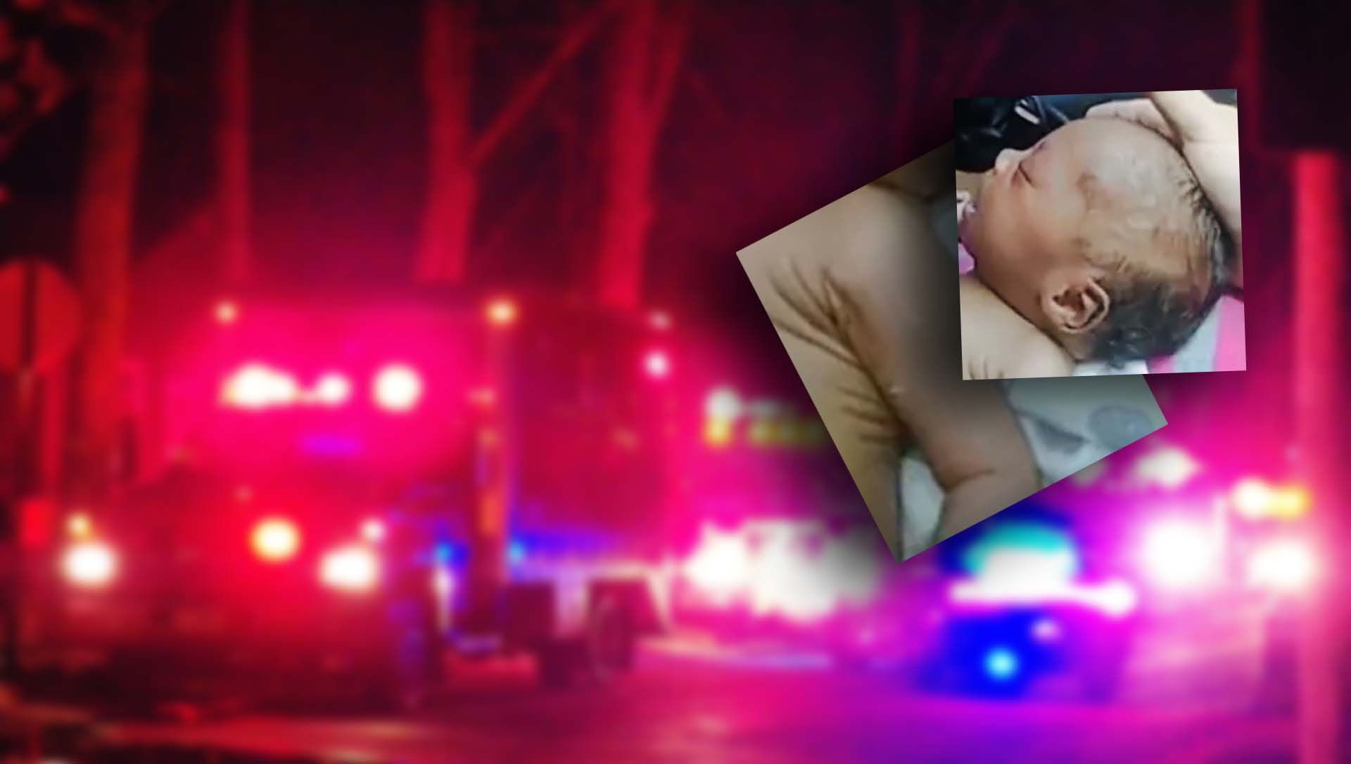 Podczas kontroli drogowej policja znalazła dziecko. Nie oddychało