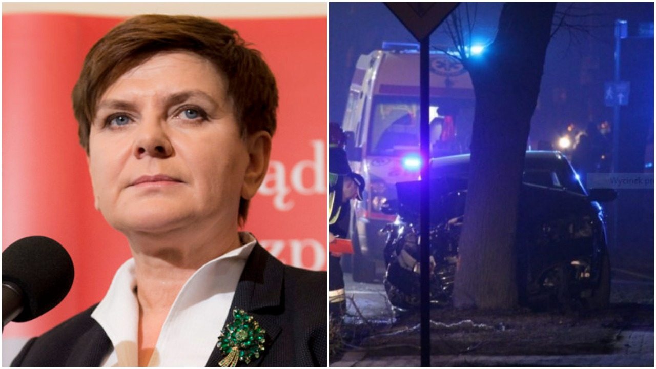 Mamy pierwszy komentarz premier Szydło po groźnym wypadku