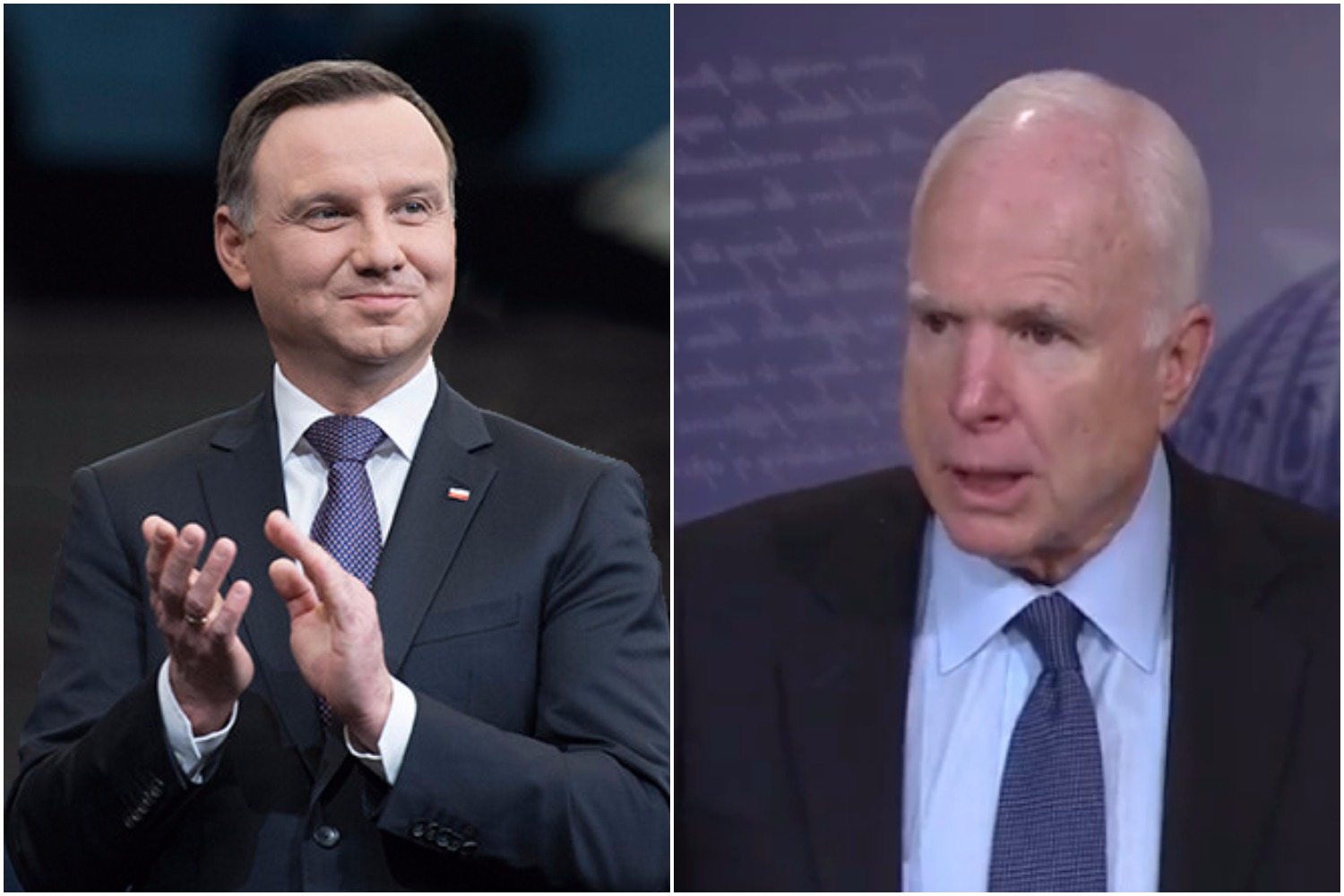 Prezydent Duda odpowiada na bardzo niepokojące słowa senatora McCaina o presji na Polskę