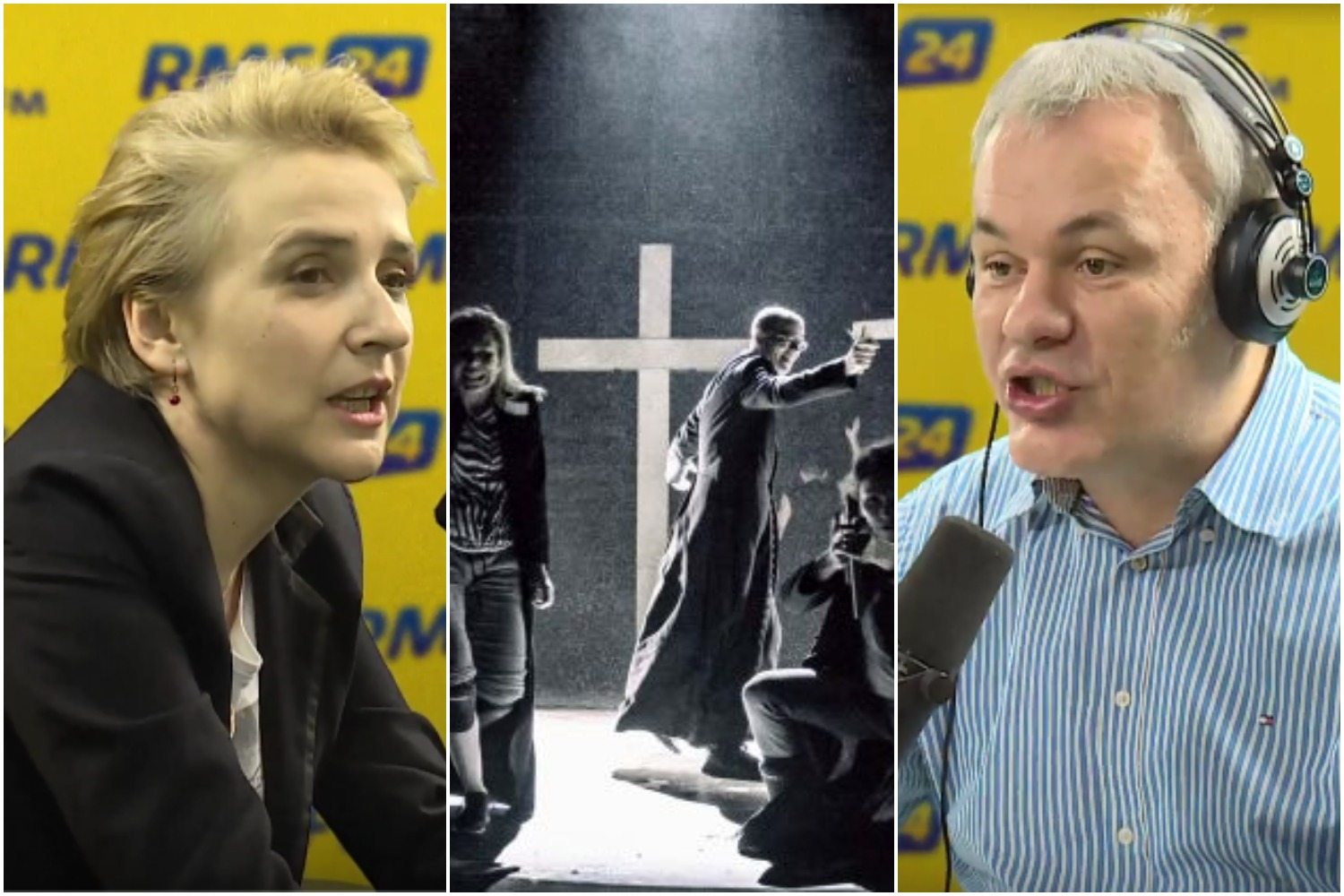 Scheuring-Wielgus vs Mazurek, posłanka OSTRO broni "Klątwy" (VIDEO)