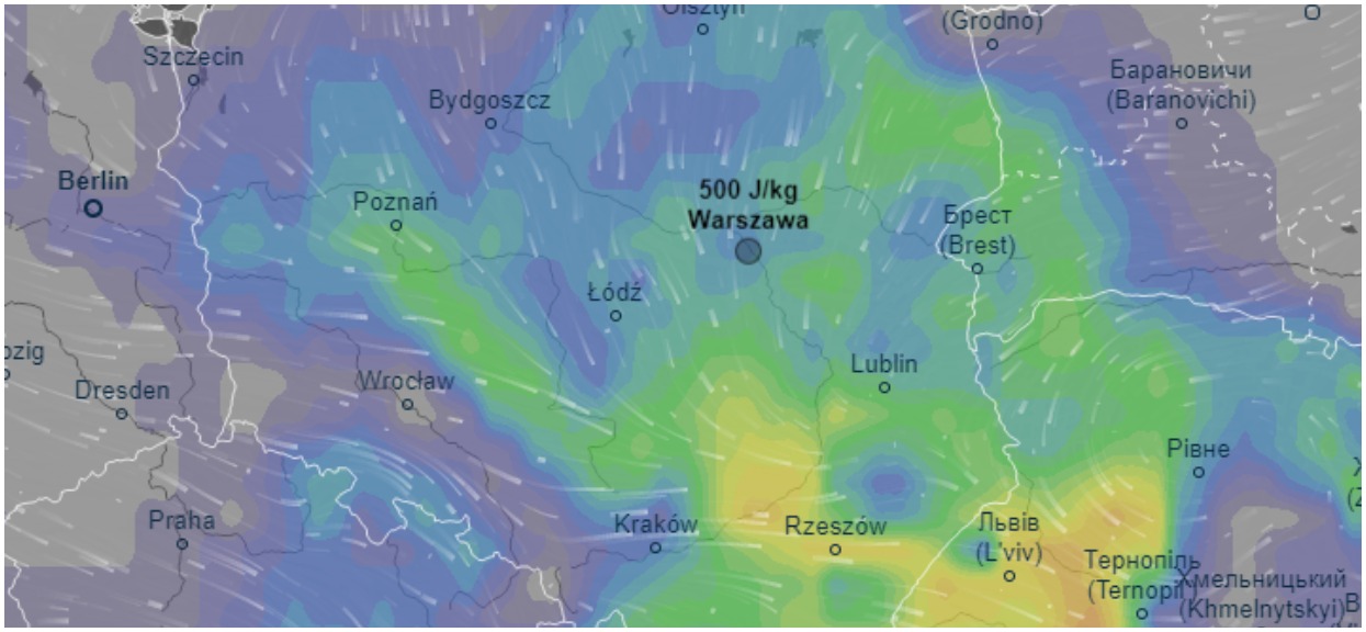 Będzie niebezpiecznie. Groźne burze i zagrożenie trąbami powietrznymi nad Polską