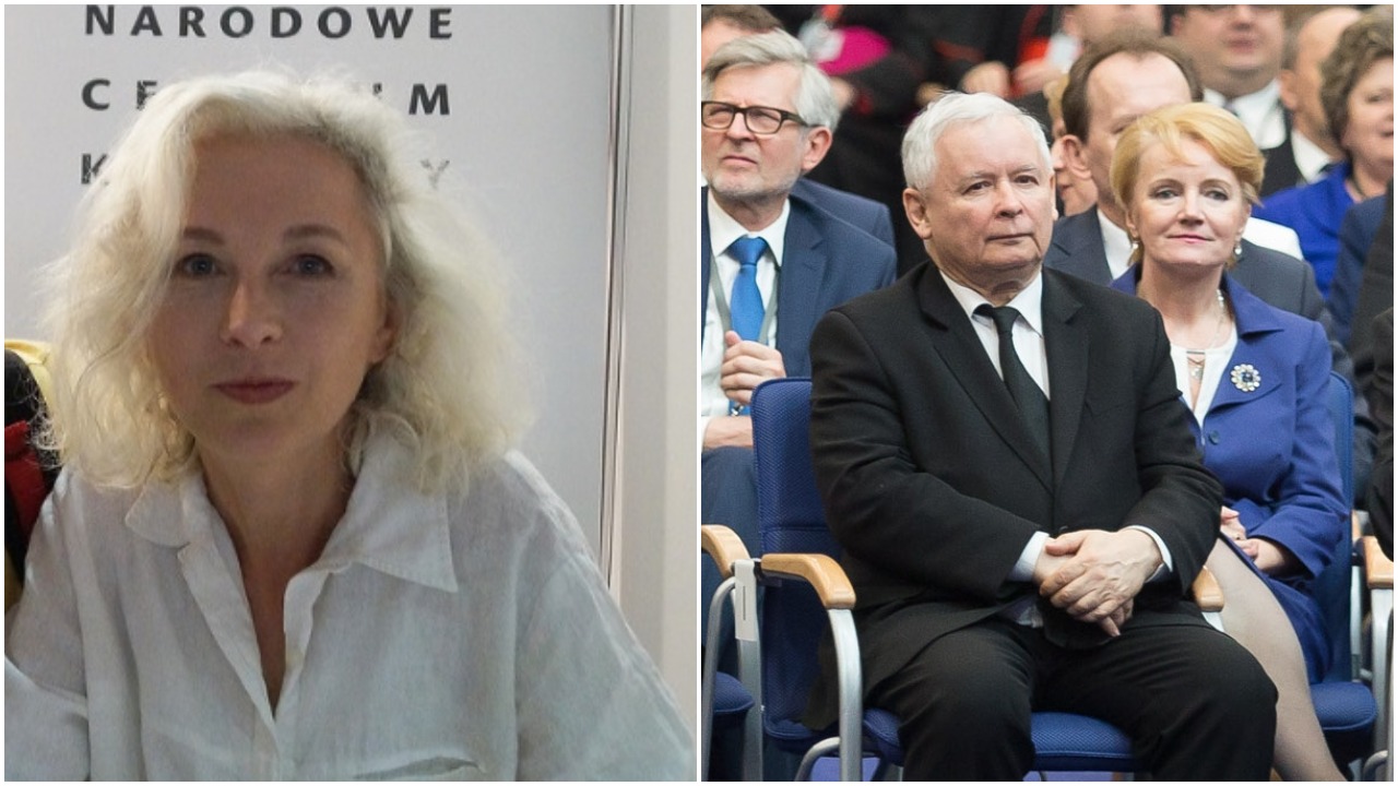 Gretkowska twierdzi, że Kaczyński jest ćwierćinteligentem. "Prawdziwy inteligent nie szczułby na LGBT"