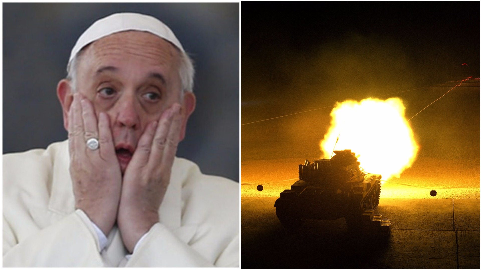 Papież Franciszek ostrzega: Właśnie rozpoczęła się III wojna światowa