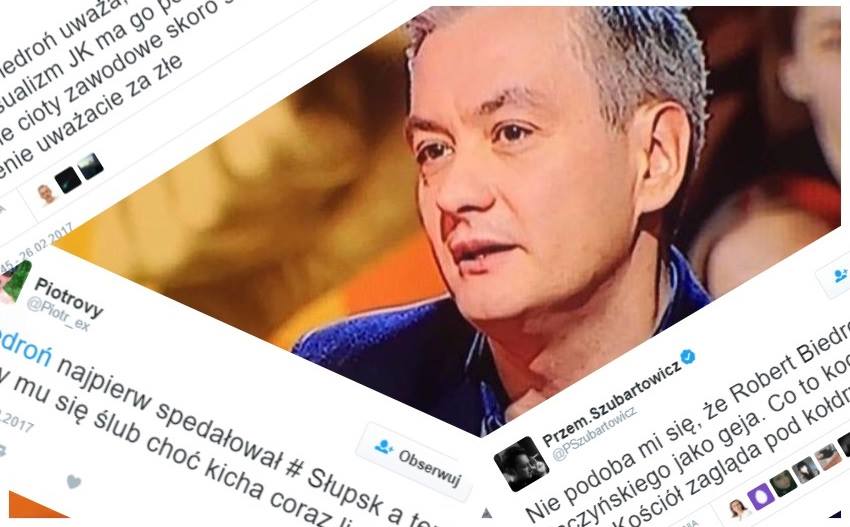Biedroń ostro skrytykowany za występ w Skandalistach