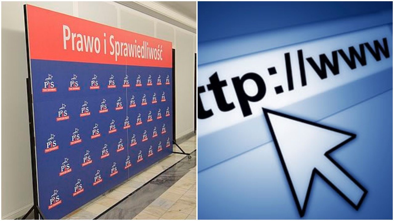 Strona internetowa PiS została przejęta. Nie uwierzycie, co teraz tam jest (zdjęcia)