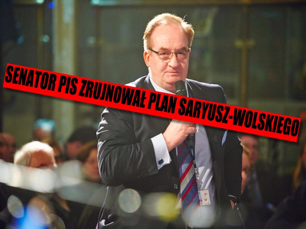 Kandydatura Saryusz-Wolskiego miała wyglądać kompletnie inaczej. Senator PiS i Orban zrujnowali cały plan