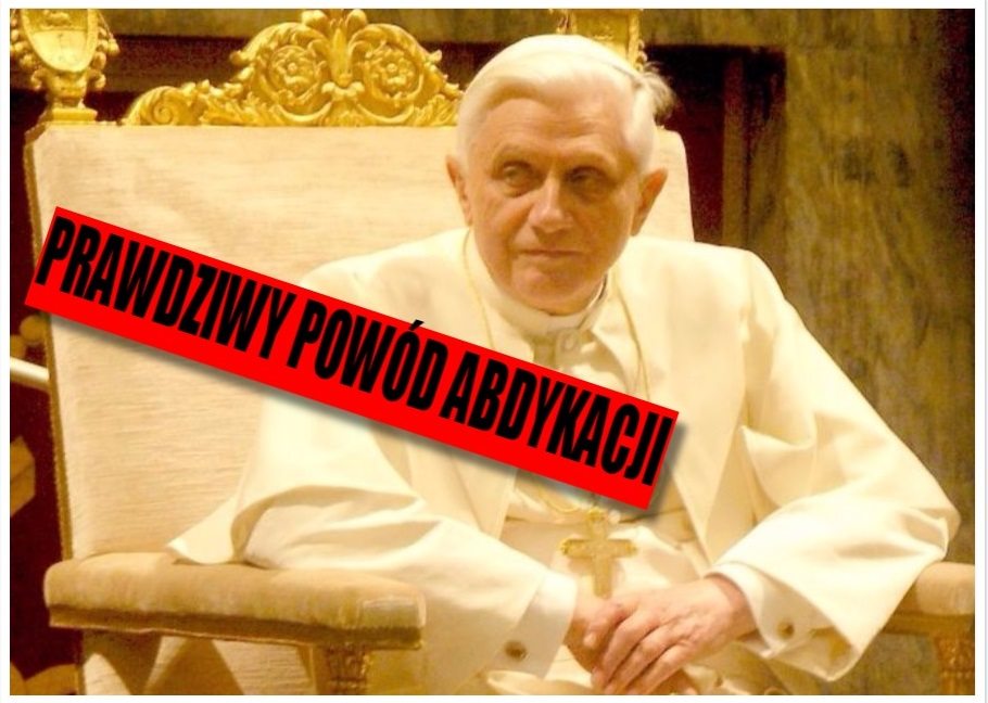 Bliski przyjaciel Benedykta XVI ujawnia PRAWDZIWY powód jego abdykacji
