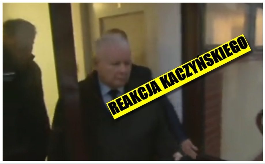 Wymowny "komentarz" Kaczyńskiego po wyborze Tuska (video)