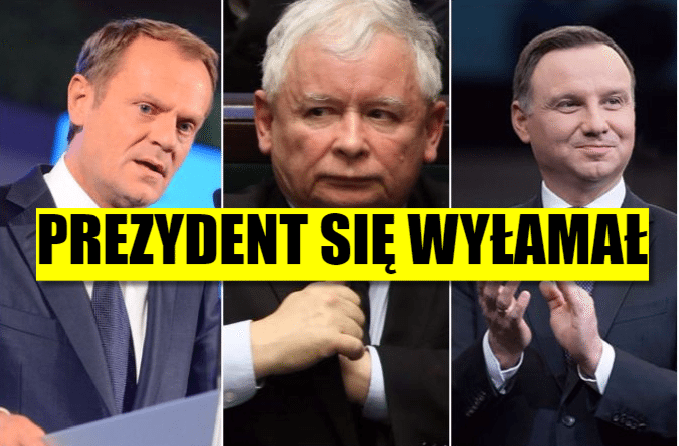 Prezydent Duda wyłamał się od woli Kaczyńskiego! Jest gest w stronę Tuska