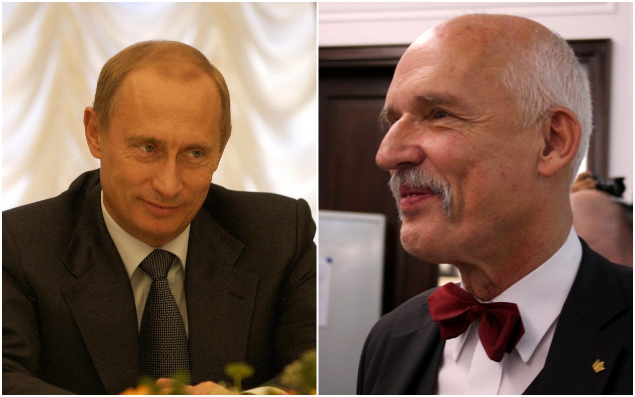Dziwny raport Węgrów. "Korwin to marionetka Putina!"