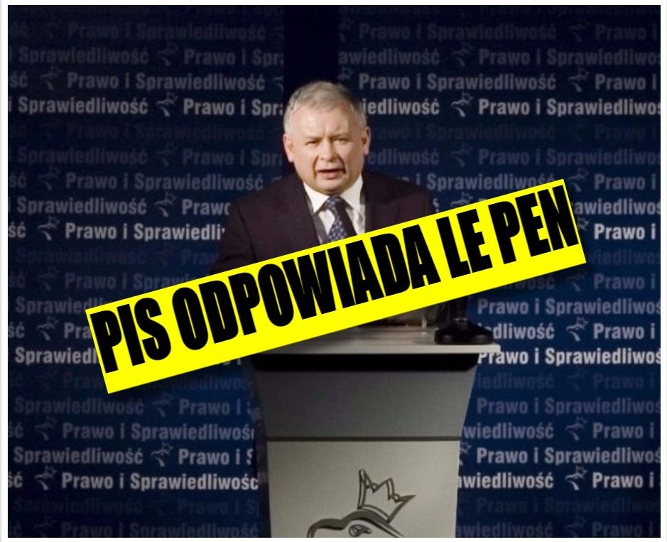 Jest odpowiedź PiS na propozycję Le Pen