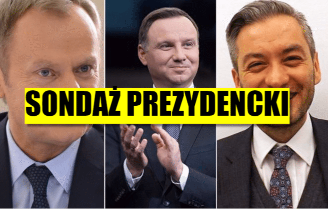 SONDAŻ PREZYDENCKI: Tusk czy Duda? Miażdżąca przewaga jednego z kandydatów