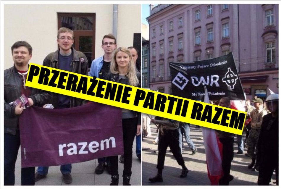 Członkowie partii Razem zaatakowani przez działaczy ONR. Było ostro!
