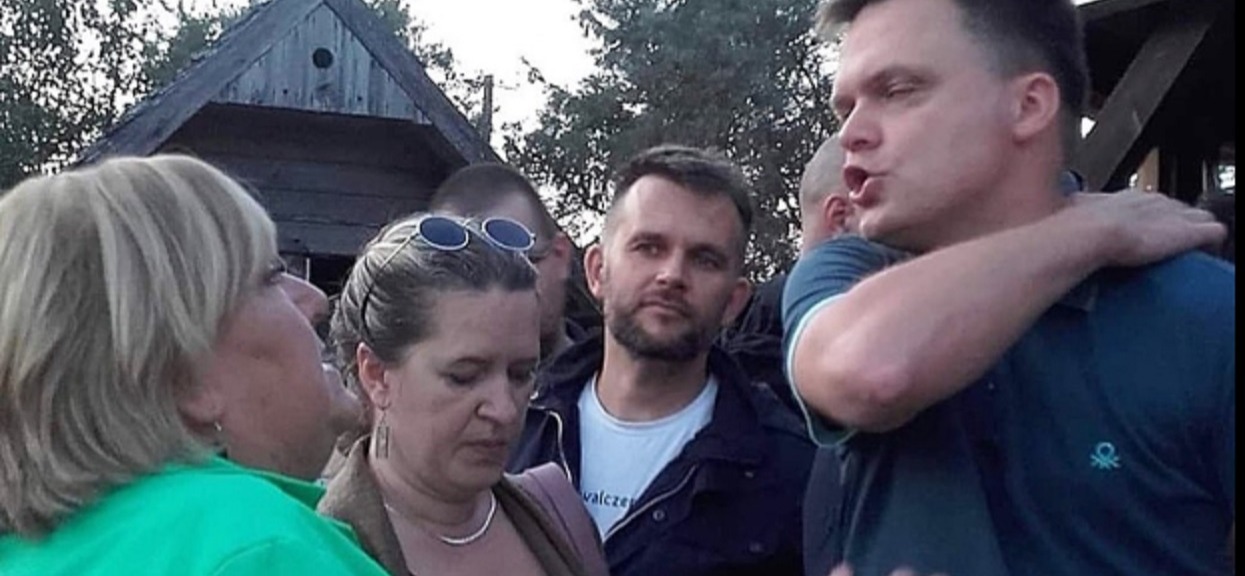 Hołownia wrzucił dziwne zdjęcie z Anną Komorowską. "Niech ktoś mi uwierzy"