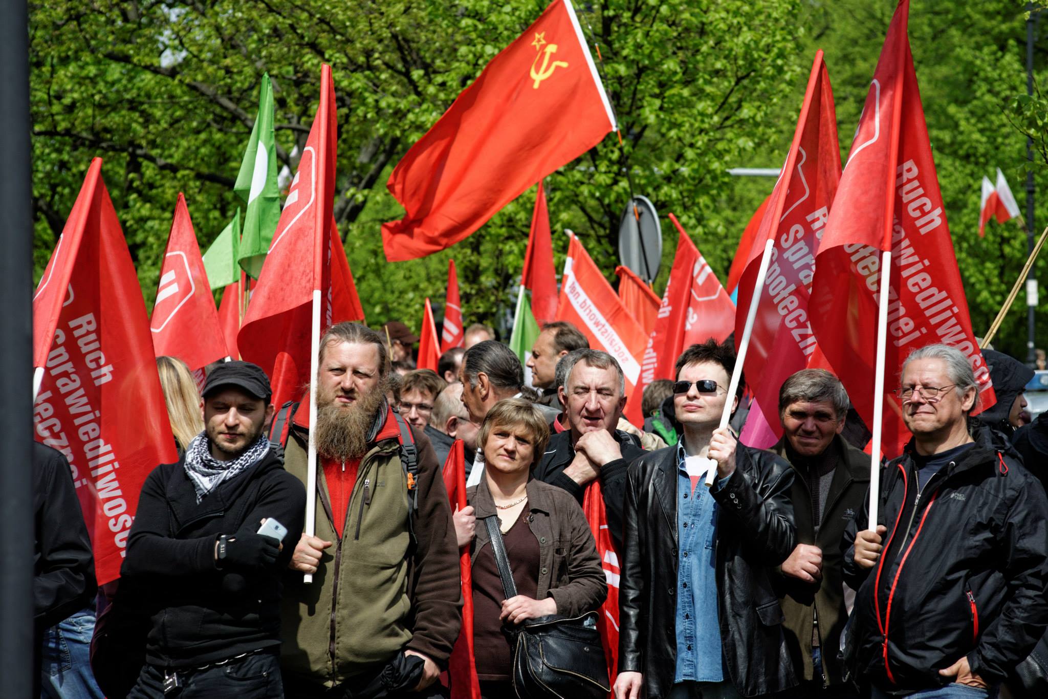 Manifestacja 1 maja "O godność pracy" (dużo zdjęć)