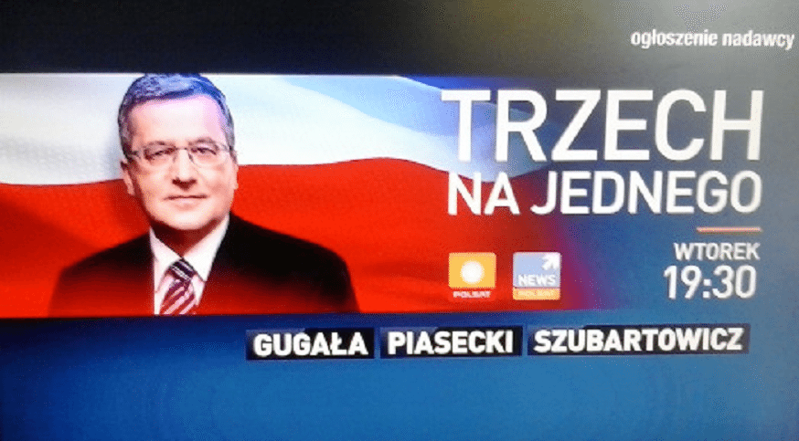Komorowski nie podebatuje z kontrkandydatami, a z dziennikarzami