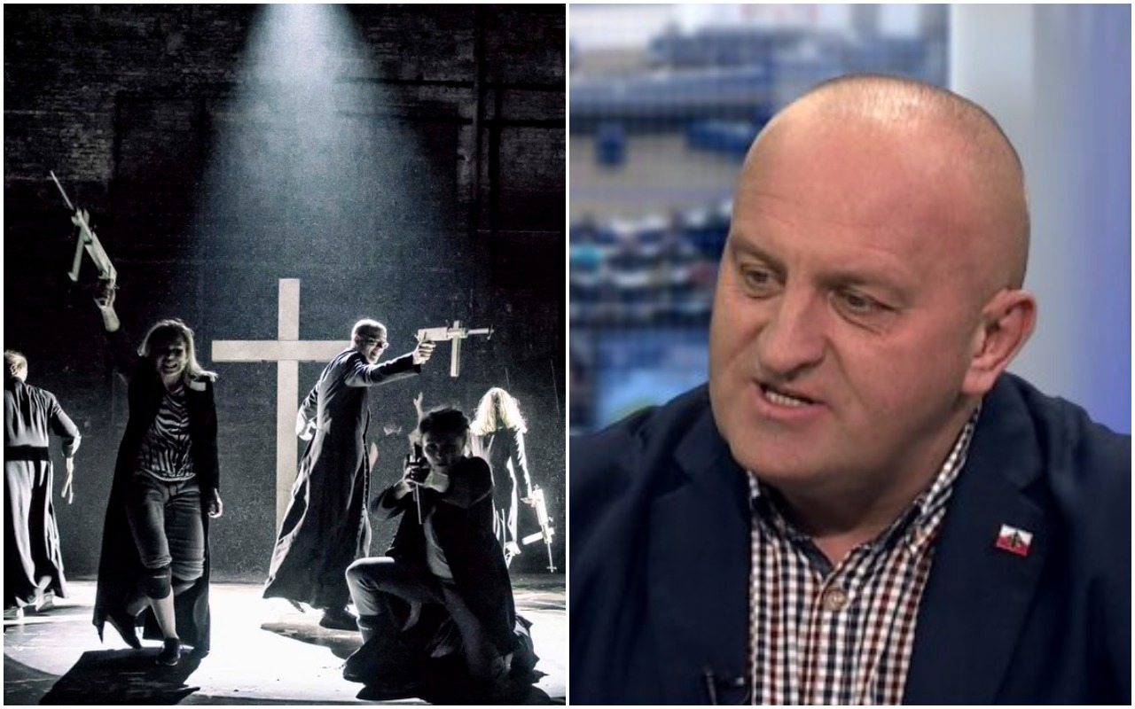 Kowalski wściekły. Porównał Teatr Powszechny do burdelu (VIDEO)