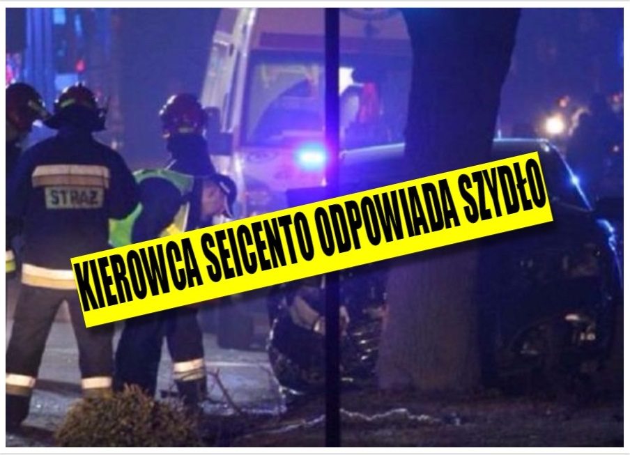 Kierowca seicento po raz pierwszy zabiera głos ws. wypadku z Szydło