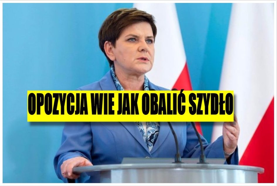 Opozycja znalazła sposób jak obalić rząd Szydło. Jest genialnie prosty