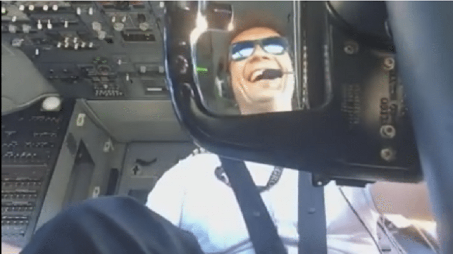 To wideo robi furorę! Koszmarne warunki a polski pilot się tylko śmieje (VIDEO)